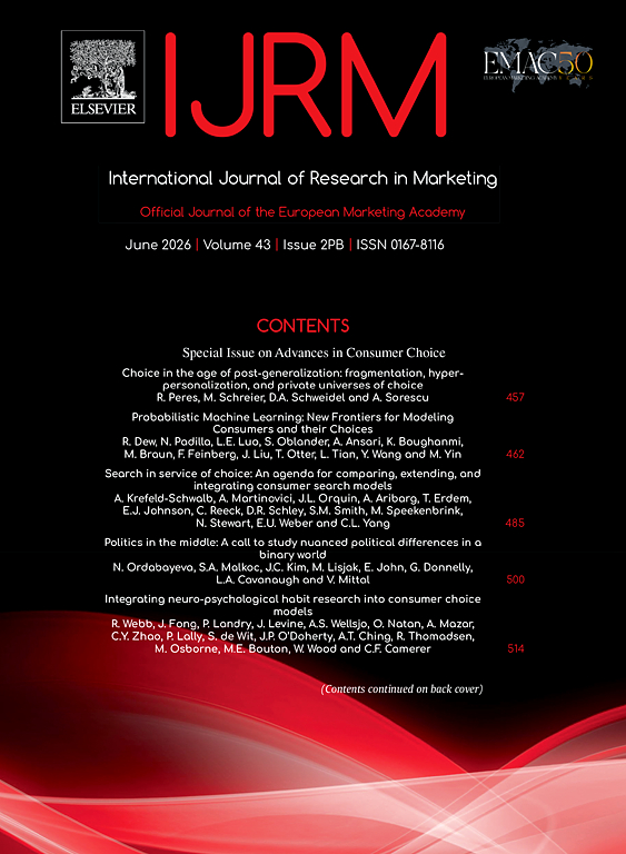International Journal of Research in Marketing